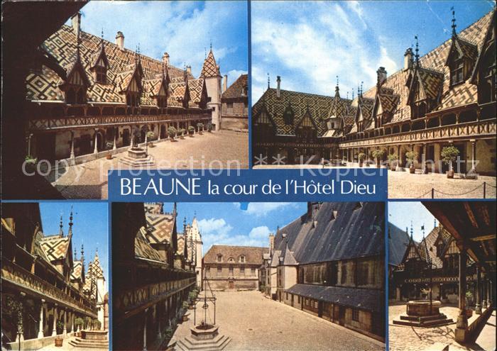 Beaune Cote d Or Burgund Hotel Dieu