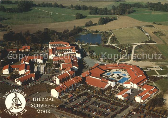 Bad Goegging Fliegeraufnahme Thermal Schwefel Moor