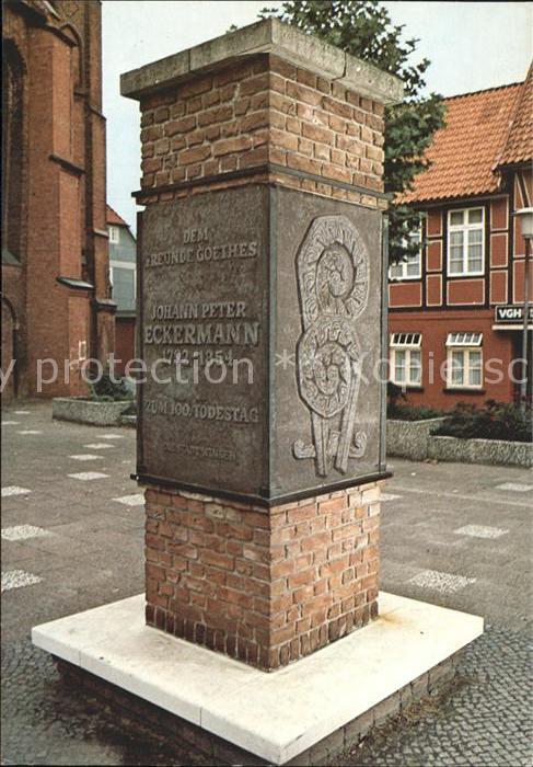 Winsen Luhe Johnann Peter Eckermann Denkmal