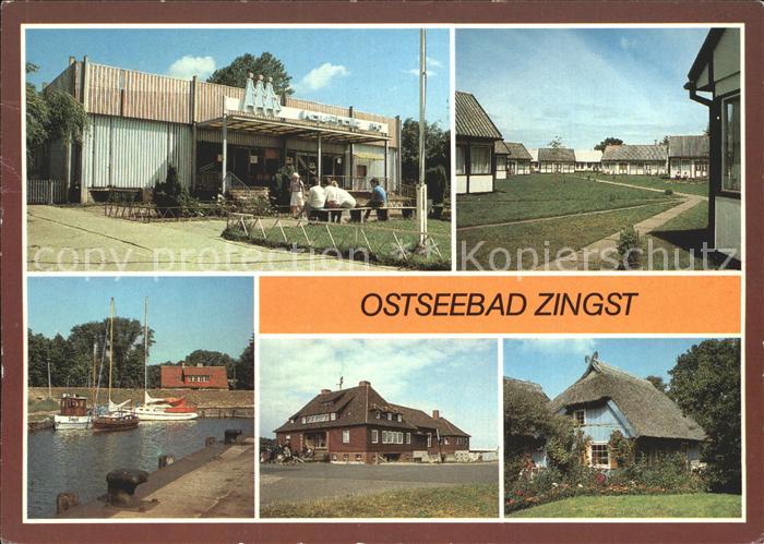 Zingst Ostseebad Hafen Kurhaus Kaufhalle