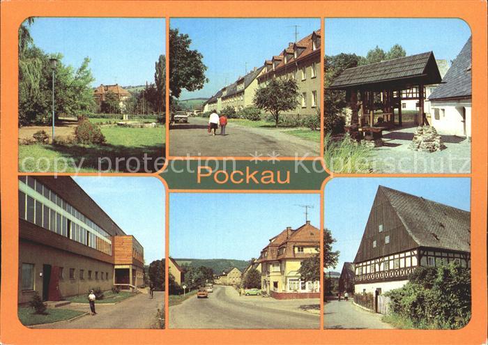 Pockau Kurpark Max Roscher Oelmuehle Stampfwerk Amtsfischerei