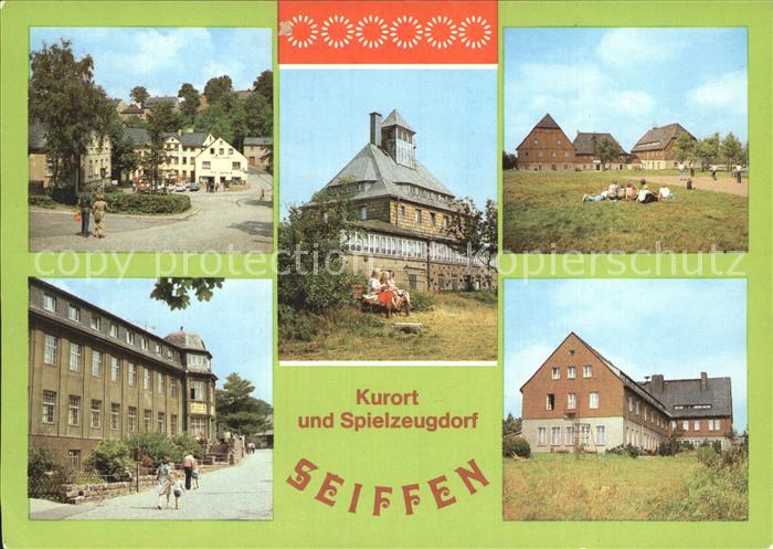 Seiffen Erzgebirge Spielzeugmuseum Bergbaude Schwartenberg Erholungsheime
