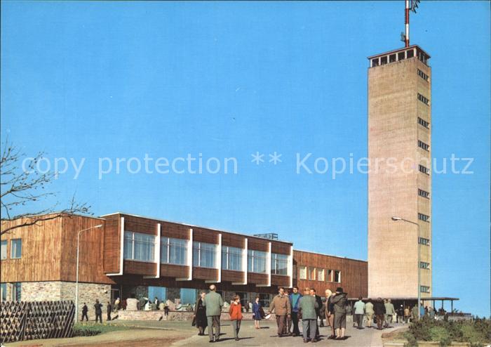 Oberwiesenthal Erzgebirge Restaurant Fichtelberghaus mit Aussichtsturm