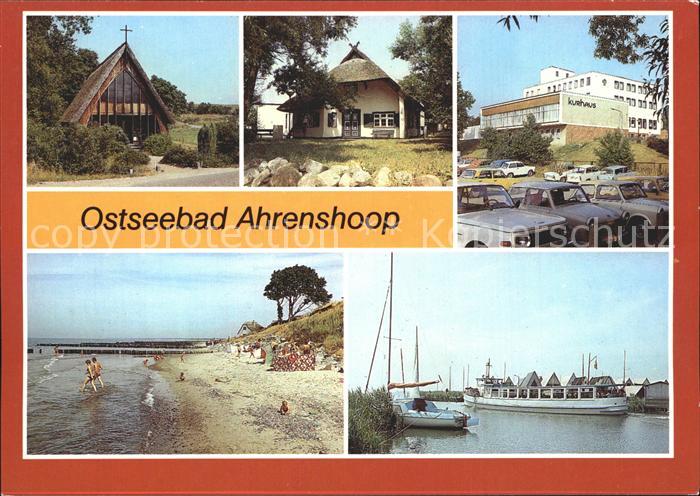 Ahrenshoop Ostseebad Kirche Kurhaus Kunstkaten Hafen