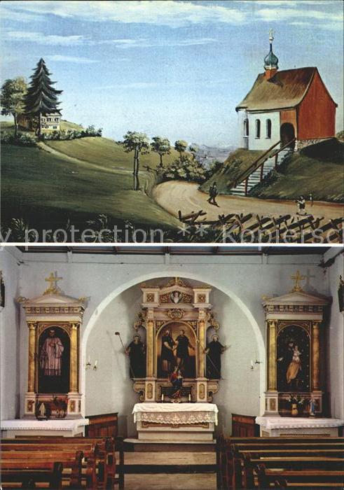 Scheidegg Allgaeu St. Gallus Kapelle Blasiusberg