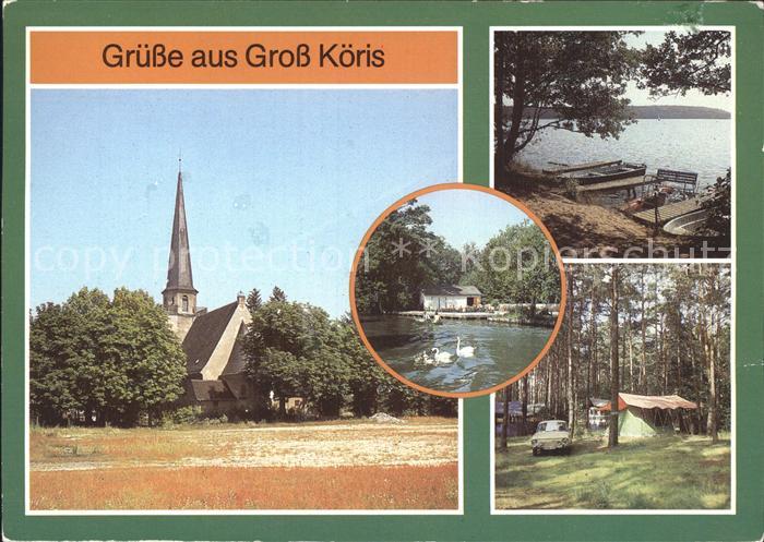 Gross Koeris Moddergraben Klein Koeriser See Camping am Hoelzenen See