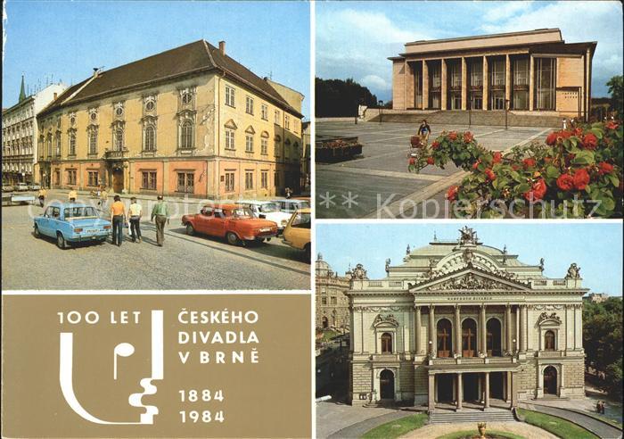 Brno Bruenn Divadla Gebaeude