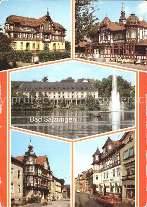 Bad Salzuflen Kindersanatorium Gradierwerk Kurhaus am Burgsee Sulzberger-Strasse