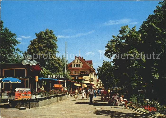 Bad Woerishofen Kneippstrasse mit Kuthotel Kreuzer