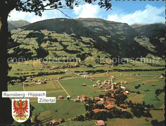 Hippach Ramsberg Fliegeraufnahme Zillertal