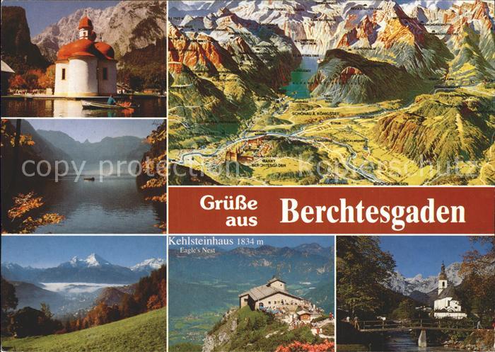 BERCHTESGADEN Bayern St. Bartholomae Malerwinke Kehlstein Ramsau