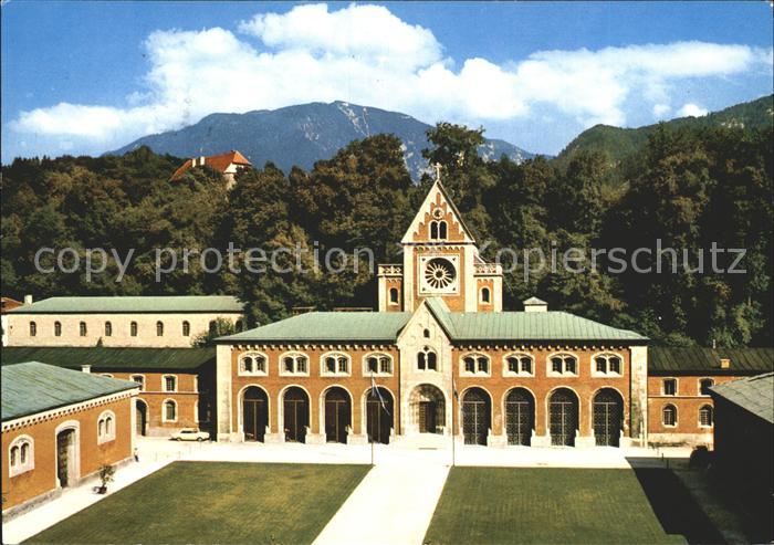 Bad Reichenhall Salinen Kapelle Schloss Gruttenstein und Unterberg