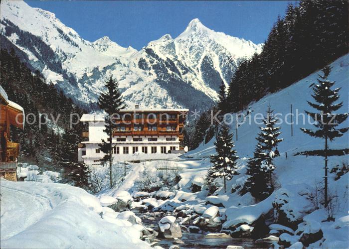 Mayrhofen Zillertal Gasthof Pension Zillergrund