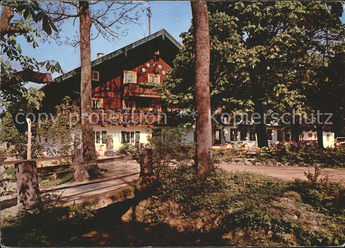 Bad Heilbrunn Gasthaus Cafe Ramsau Pension