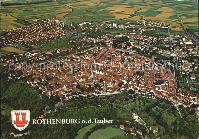 Rothenburg Tauber Fliegeraufnahme