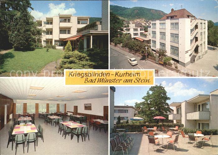 Bad Muenster Stein Ebernburg Kriegsblinden Kurheim