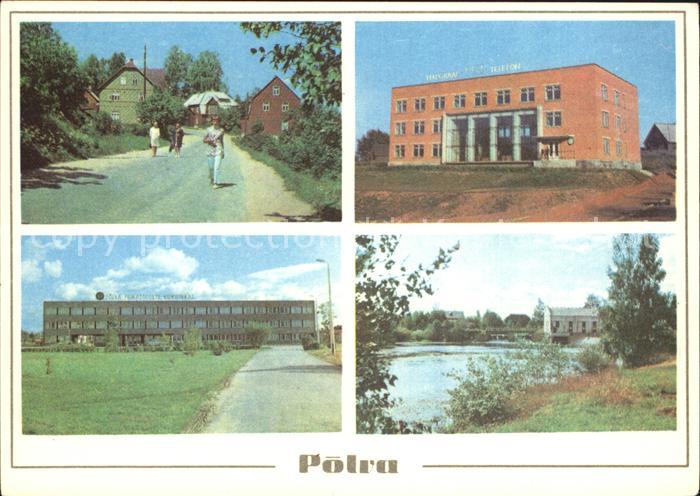 Tallinn Gebaeude und Teich