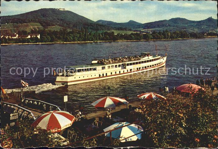 Bad Godesberg Rheinparitie mit Siebengebirge