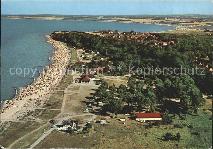 Hohwacht Ostseebad Fliegeraufnahme mit Strand