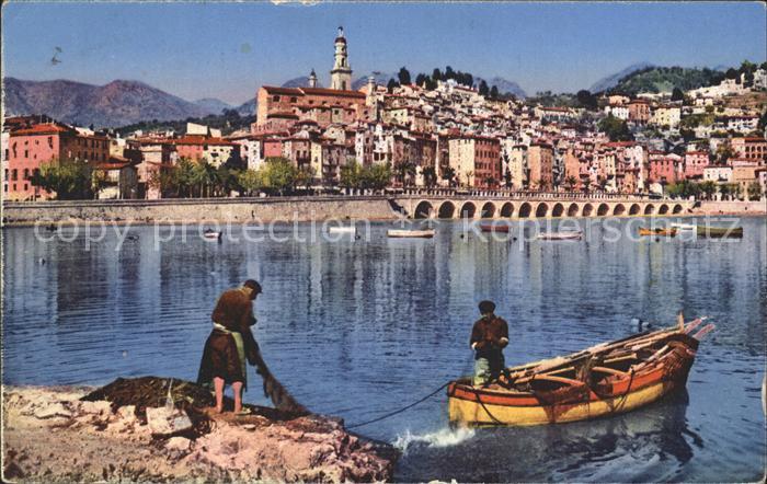 Menton Alpes Maritimes Stadtansicht