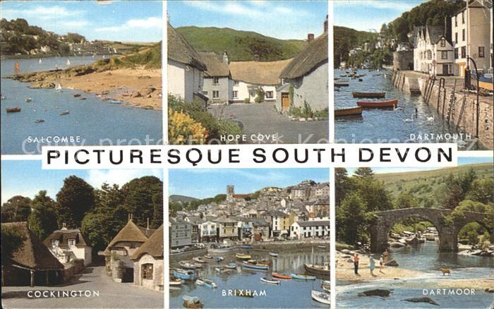 Devonport Plymouth Dartmouth Salcombe Hope Cove Brixham