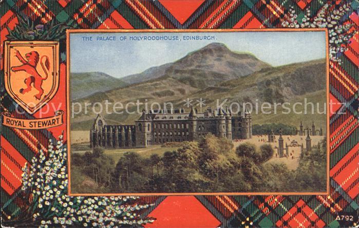Edingburgh Grossbritannien The Palace of Holyroodhouse