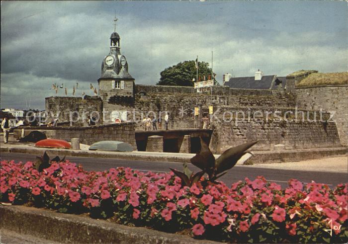 Concarneau Finistere L entree de la Ville Close