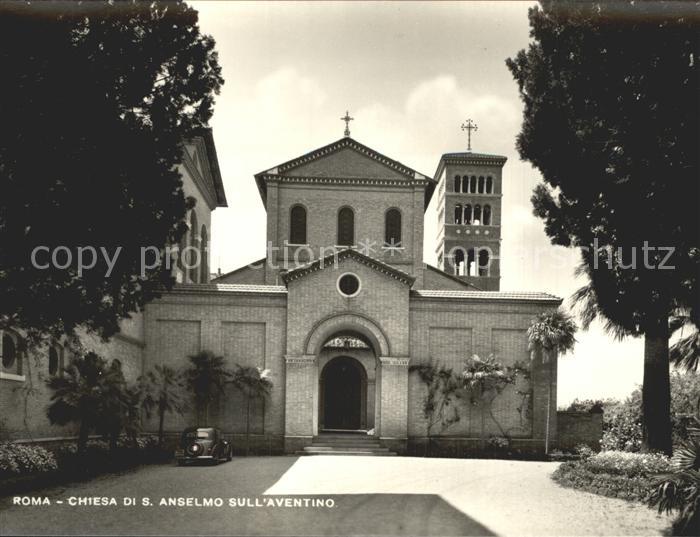 Roma Rom Chiesa di San Anselmo Sull'Anentino