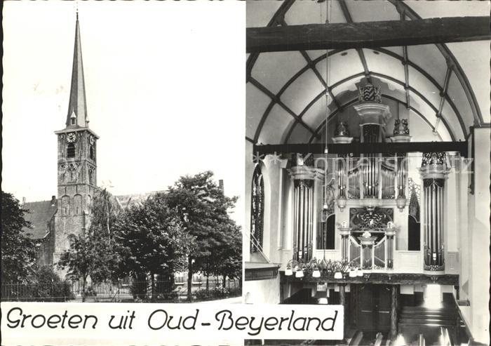Oud Beijerland Kirch mit Innerem