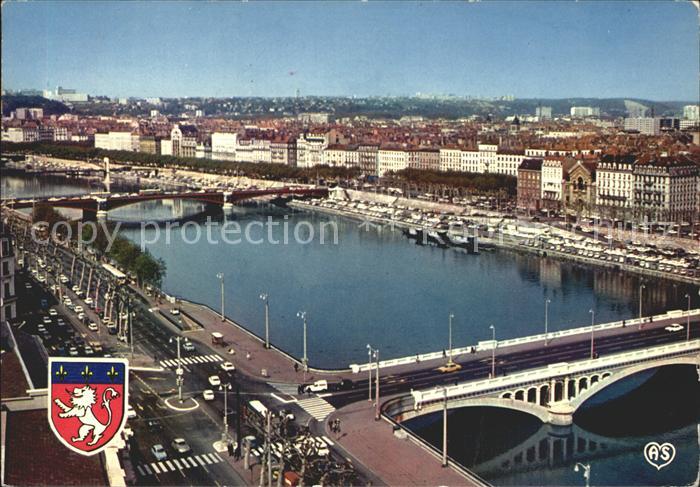Lyon France Le Pont Lafayette sur le Rhone