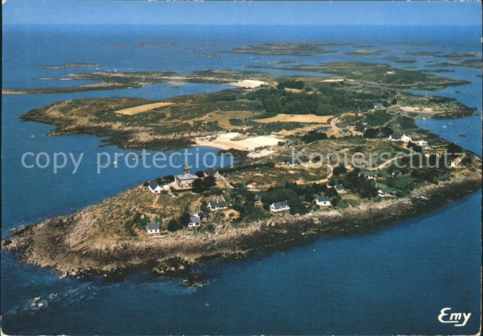Iles Chausey Fliegeraufnahme