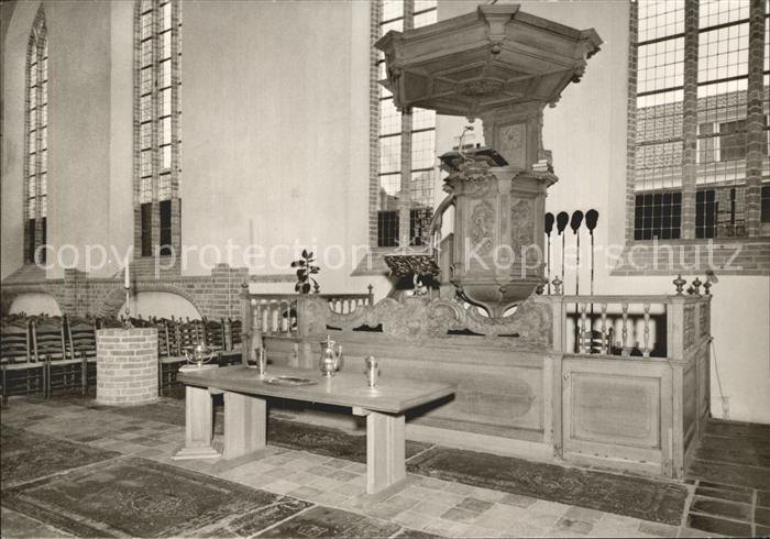 Dokkum Martinuskerk Preekstoel