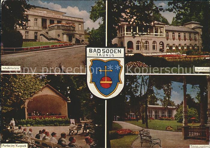 Bad Soden Taunus Badehaus Trinkkuranlage Kurpark