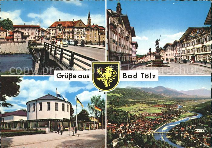 Bad Toelz Brunnen Bruecke