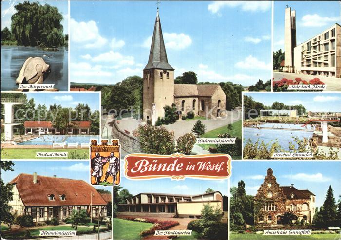 Buende Westfalen Freibad Heimatmuseum Stadtgarten