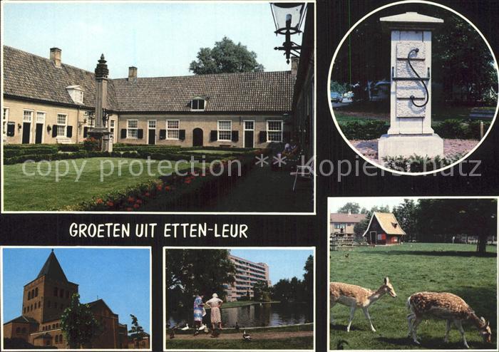 Etten Leur Stadtpark Kirche Winkelcentrum
