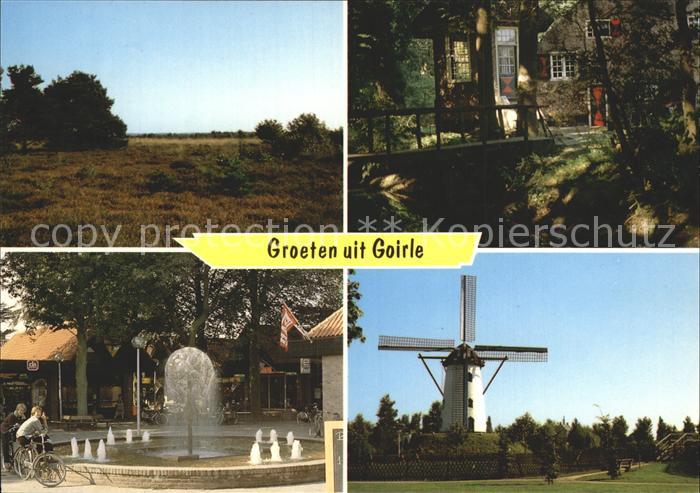 Goirle Windmuehle Brunnen