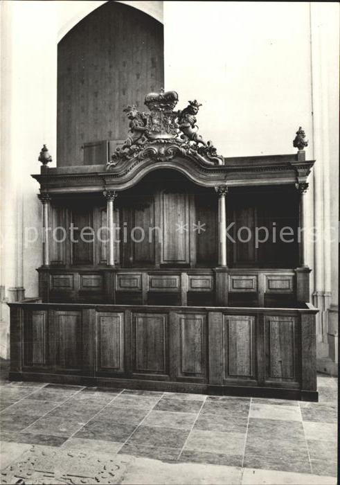 Nijmegen Grote of Sankt Stevenskerk Bank voor de Gedeputeerden