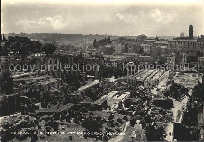 Rom Roma Veduta Generale del Foro Romano