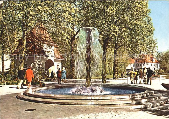 Bad Rothenfelde Brunnen im Kurpark