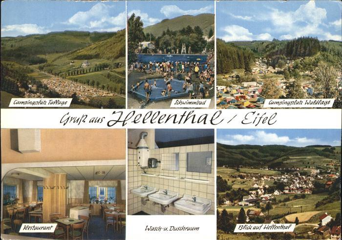 Hellenthal Eifel Campingplatz Tallage Restaurant Schwimmbad