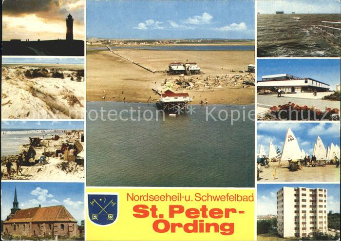St Peter-Ording Strand Leuchtturm Hochhaus