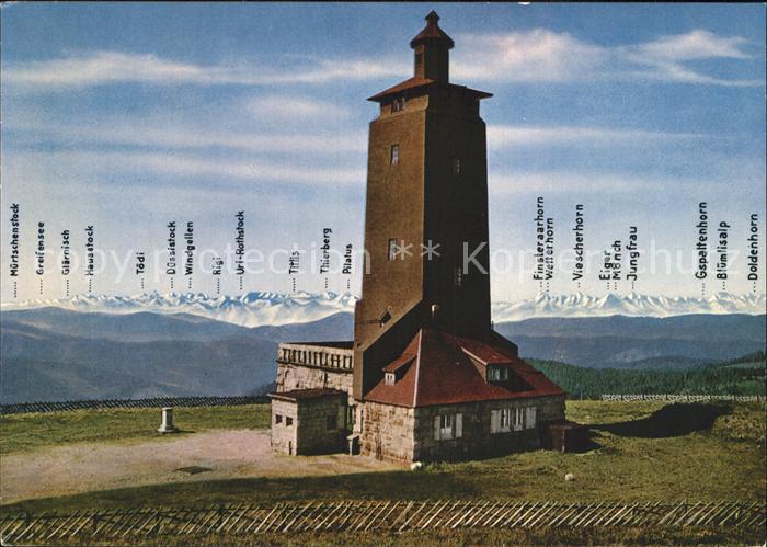 Feldberg Schwarzwald Feldbergturm