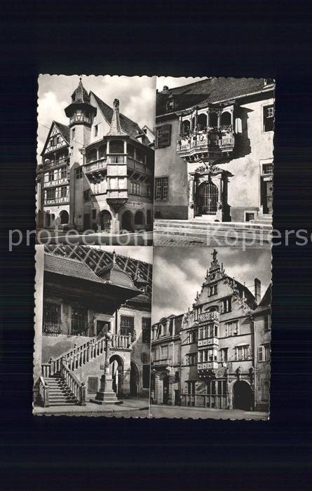 Colmar Haut Rhin Elsass Maison Pfister Maison des Tetes