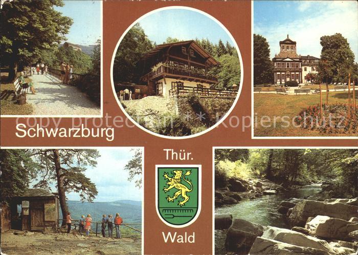 Schwarzburg Thueringer Wald Schloss Schweizer Haus im Schwarzatal Trippstein