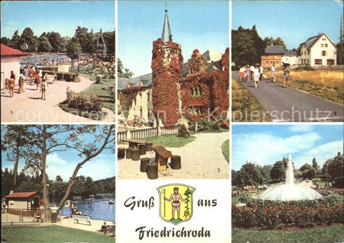 Friedrichsroda Schwimmbad Gondelteich Schloss Reinhardsbrunn Tanzbuche Kurpark