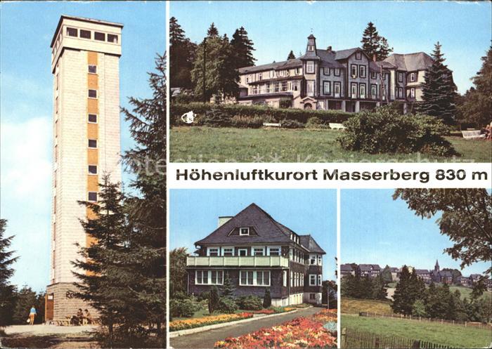 Masserberg Rennsteigwarte Hotel Kurhaus