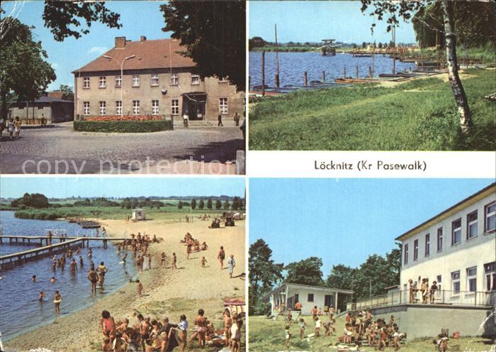 Loecknitz Mecklenburg-Vorpommern Grosser See Bahnhof