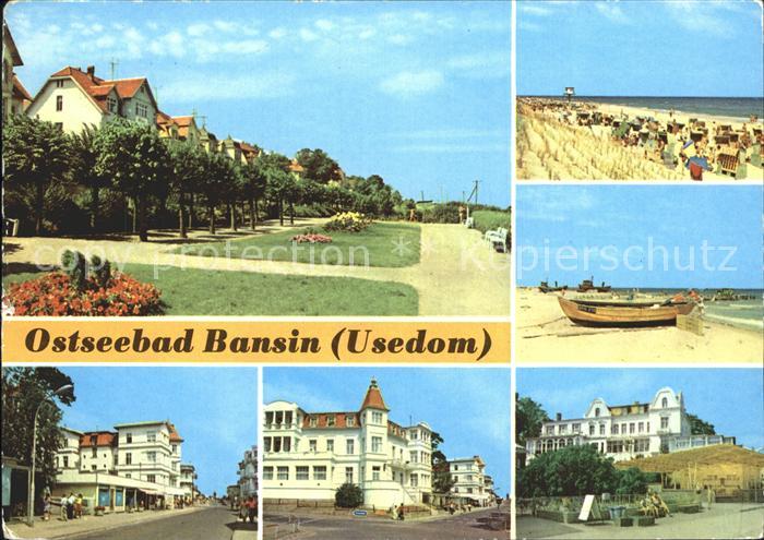 Bansin Ostseebad Strand Karl-Marx-Strasse Eeholungsheime