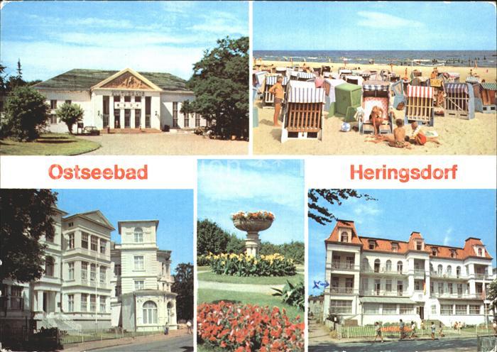 Heringsdorf Ostseebad Usedom Strand Kulturhaus